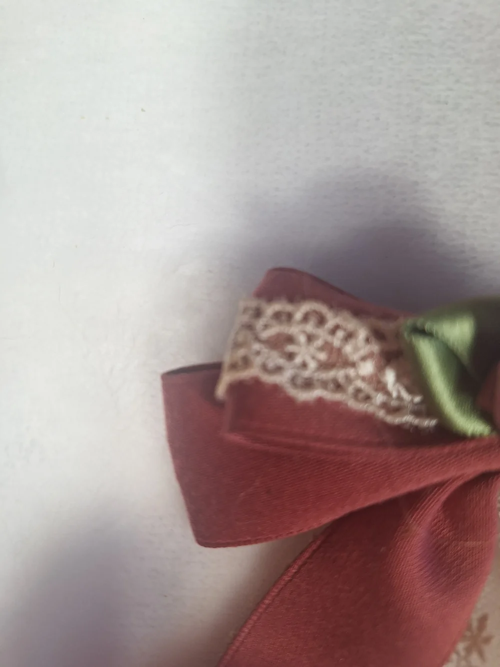 Innocent World Pink Rose Lace Hair Bows | Set of 2 | Classic Lolita